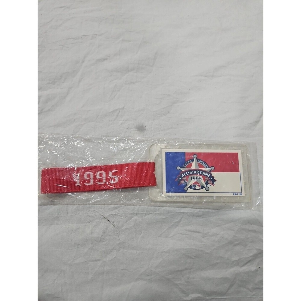 1995 ALL STAR Game LUGGAGE TAG - TEXAS RANGERS New